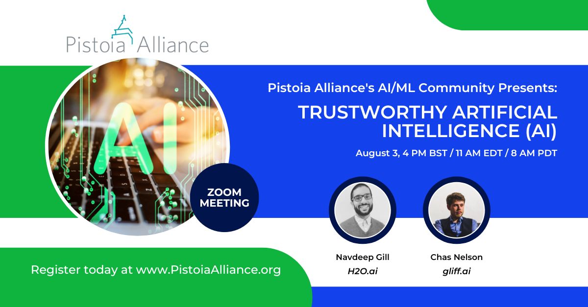 Pistoia Alliance AI/ML Webinar: Trustworthy AI