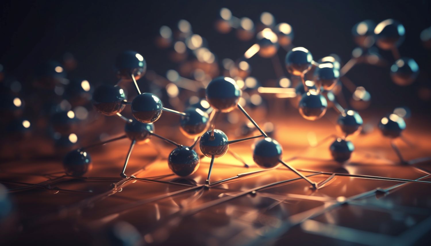 molecules-connect-scientific-discovery-symbolizing-progress